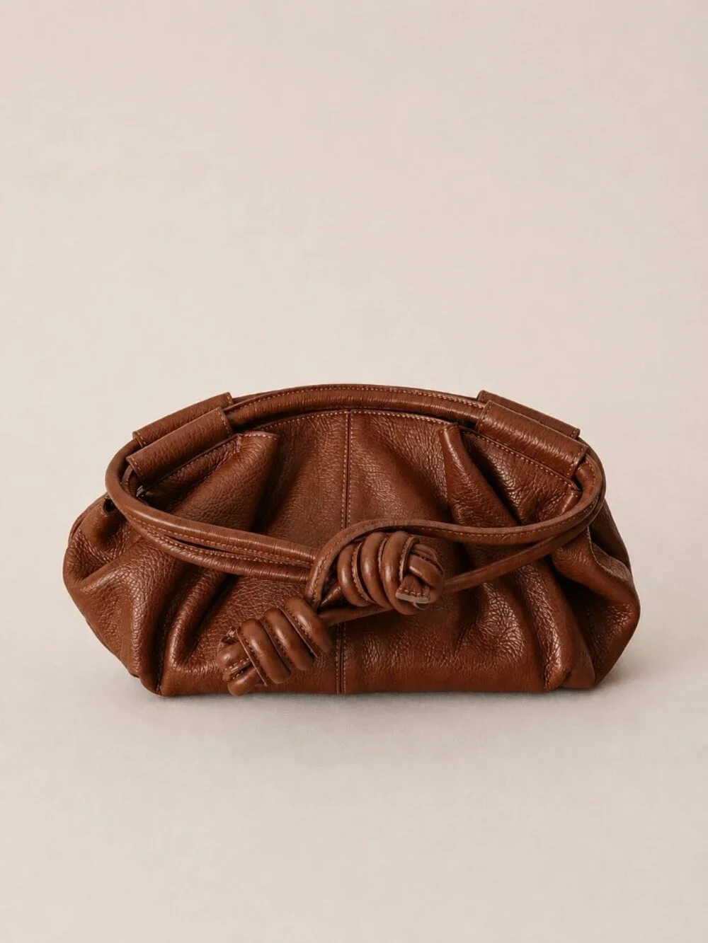 Cognac Italian Leather Shoulder & Crossbody Bag, Women’s Genuine Leather Purse
